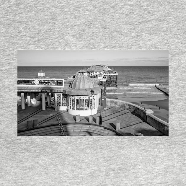 Top down view of Cromer pier in North Norfolk by yackers1